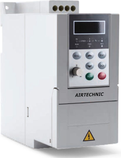 Inverter Ρυθμιστής Στροφών 1.5ηp 1.1kw 400v-400v Airtechnic 500 4t1.1b